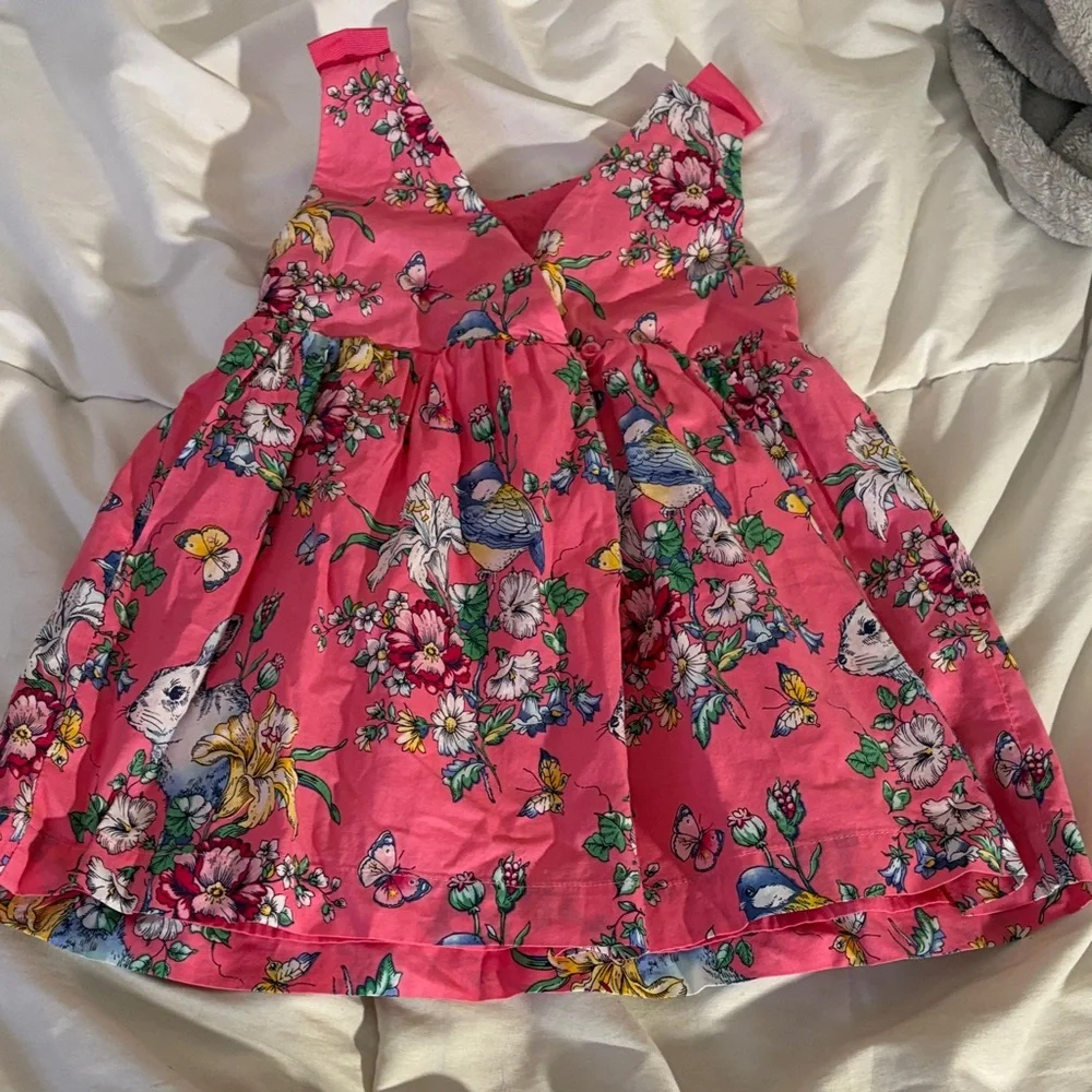 GAP Sarah Jessica Parker Floral Pink Kids Dress